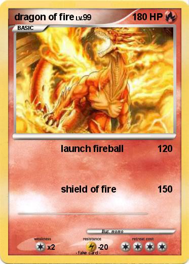 Pokemon dragon of fire