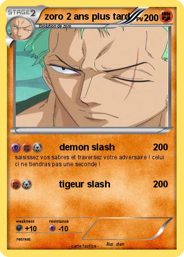 Pokemon zoro 2 ans plus tard