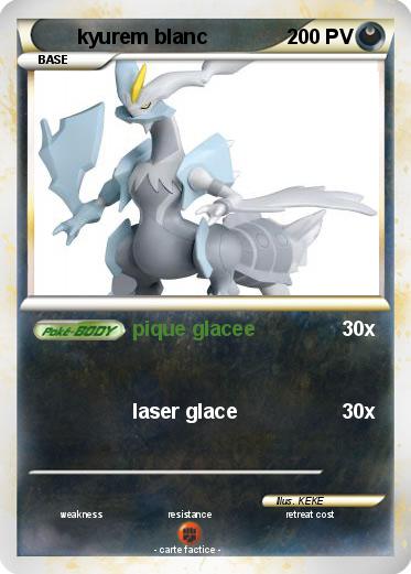 Pokemon kyurem blanc