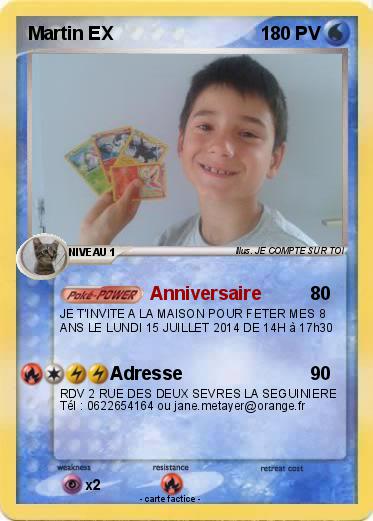 Pokemon Martin EX