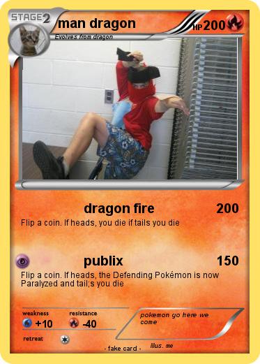 Pokemon man dragon