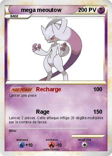 Pokemon mega meoutow