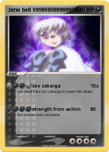 Pokemon zeno bell 9999999999999999