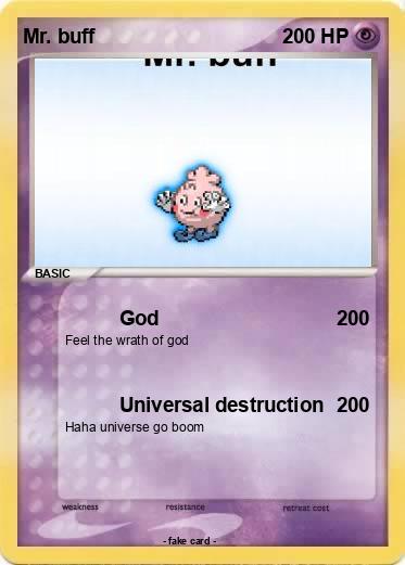 Pokemon Mr. buff