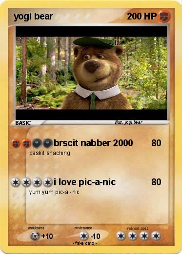 Pokemon yogi bear