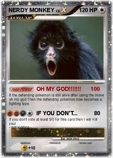 Pokemon NERDY MONKEY