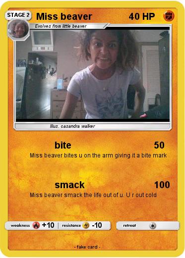 Pokemon Miss beaver