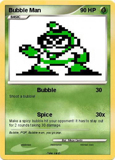 Pokemon Bubble Man