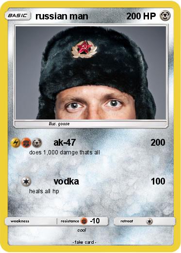 Pokemon russian man