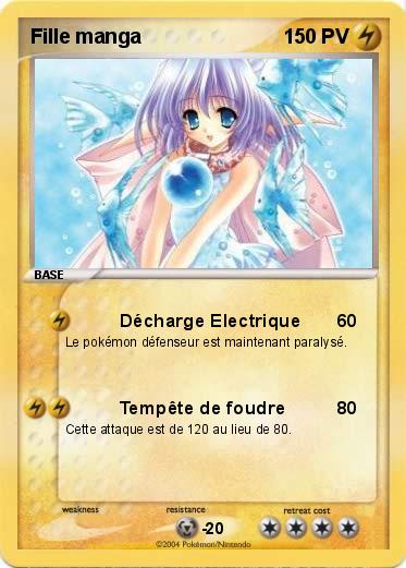 Pokemon Fille manga