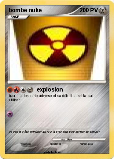 Pokemon bombe nuke