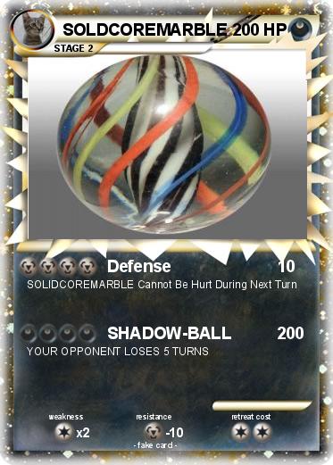 Pokemon SOLDCOREMARBLE