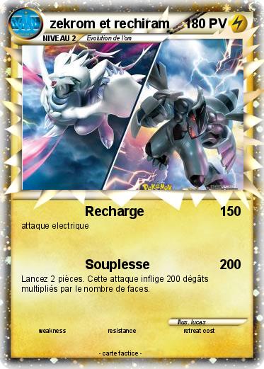 Pokemon zekrom et rechiram