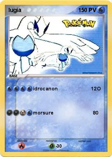 Pokemon lugia