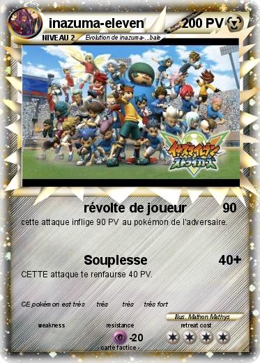 Pokemon inazuma-eleven