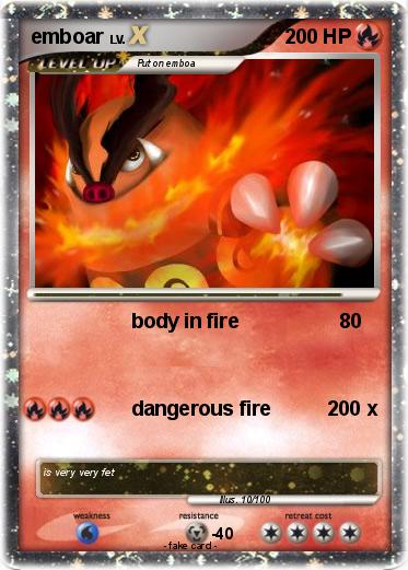 Pokemon emboar