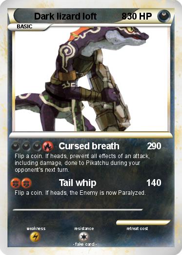 Pokemon Dark lizard loft          8