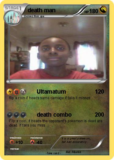 Pokemon death man
