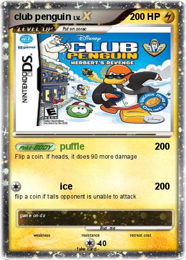 Pokemon club penguin