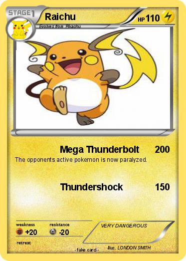 Pokemon Raichu