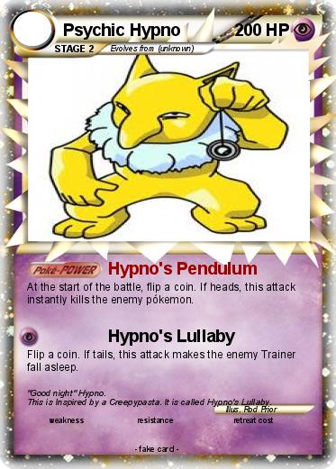 Pokemon Psychic Hypno