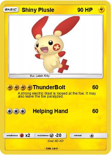 Pokemon Shiny Plusle