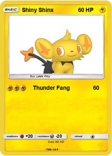 Pokemon Shiny Shinx
