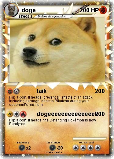 Pokemon doge