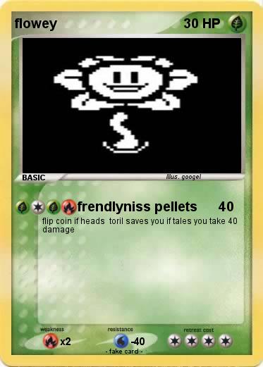 Pokemon flowey