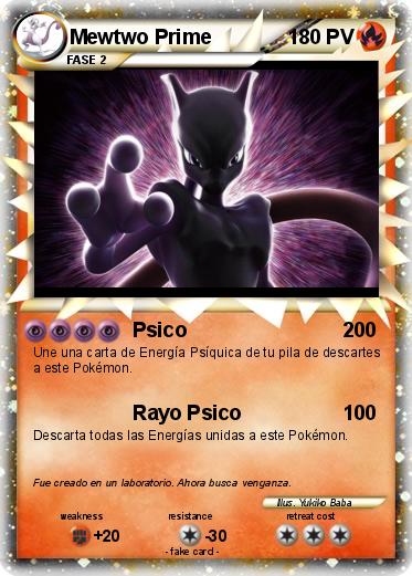 Pokemon Mewtwo Prime