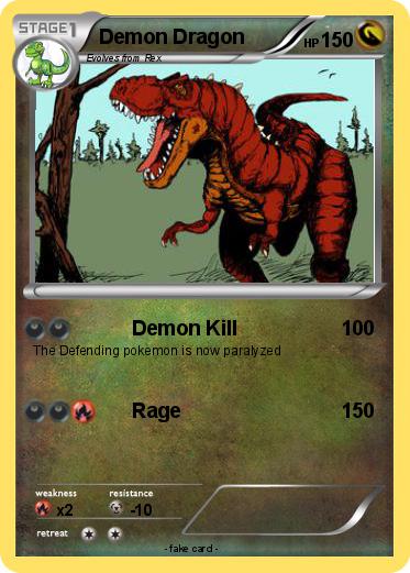 Pokemon Demon Dragon
