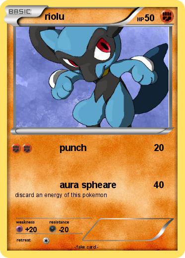 Pokemon riolu