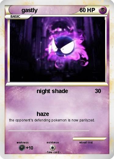 Pokemon gastly