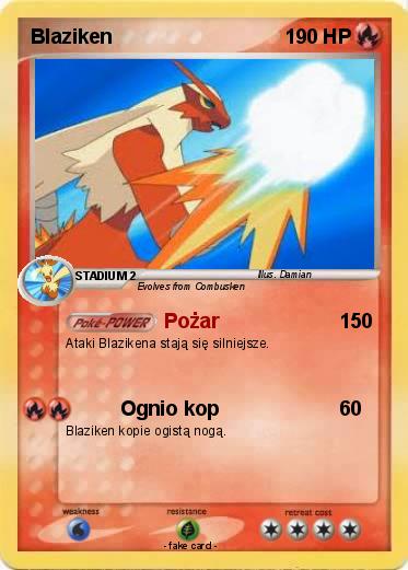 Pokemon Blaziken