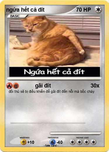 Pokemon ngứa hết cả đít
