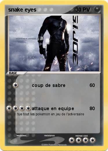 Pokemon snake eyes