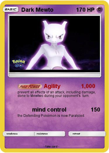 Pokemon Dark Mewto