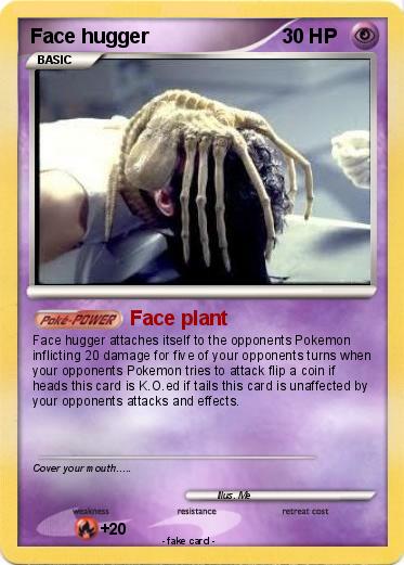 Pokemon Face hugger