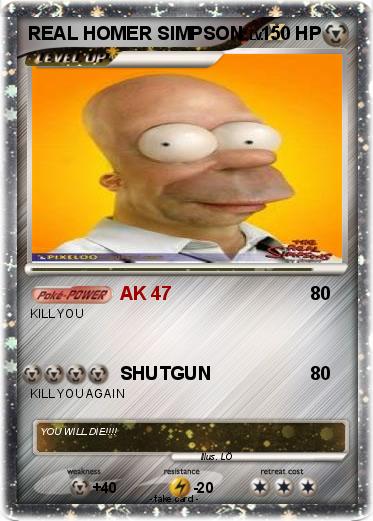 Pokemon REAL HOMER SIMPSON