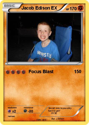 Pokemon Jacob Edison EX