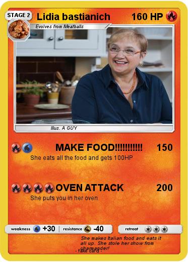 Pokemon Lidia bastianich