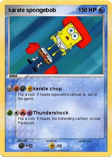 Pokemon karate spongebob