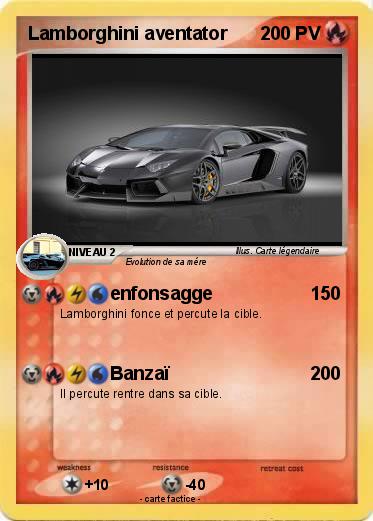 Pokemon Lamborghini aventator
