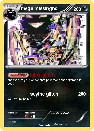 Pokemon mega missingno