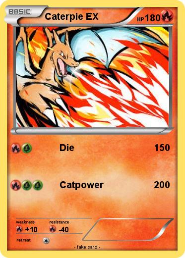 Pokemon Caterpie EX