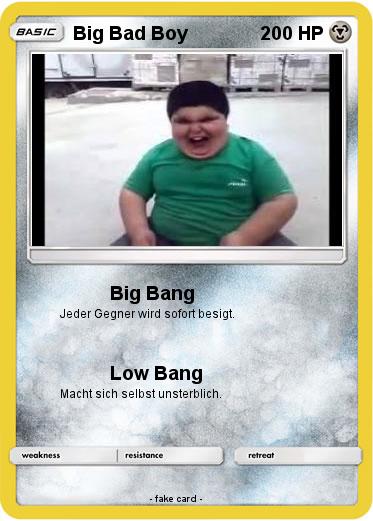 Pokemon Big Bad Boy