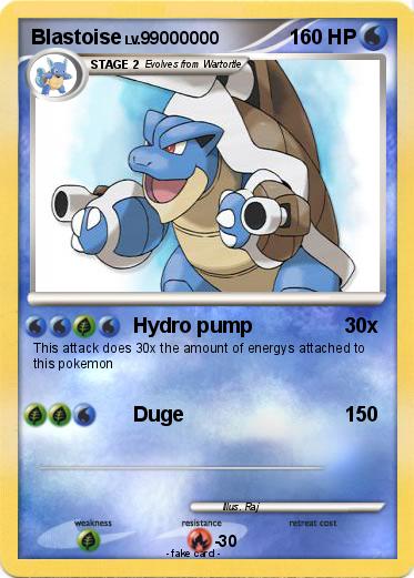 Pokemon Blastoise