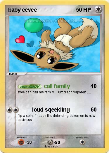 Pokemon baby eevee