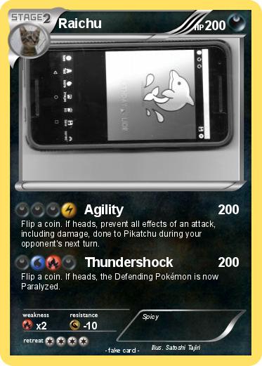 Pokemon Raichu