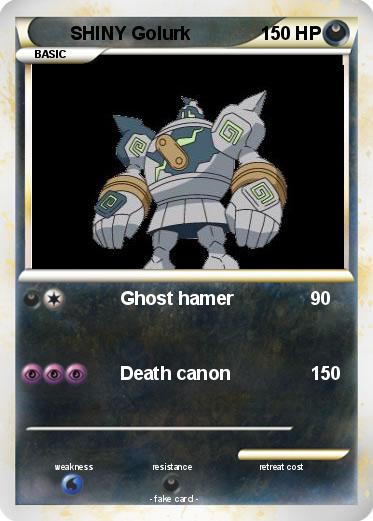 Pokemon SHINY Golurk